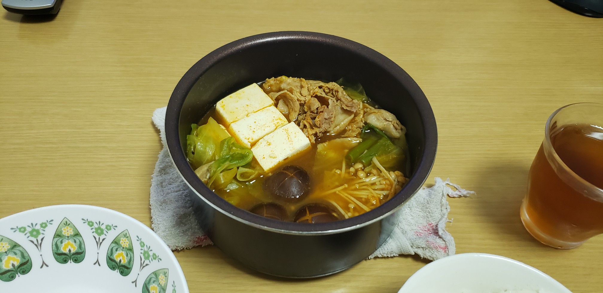 明星チャルメラ 宮崎辛麺鍋（インスタント麺鍋）｜夕暮れのイチ